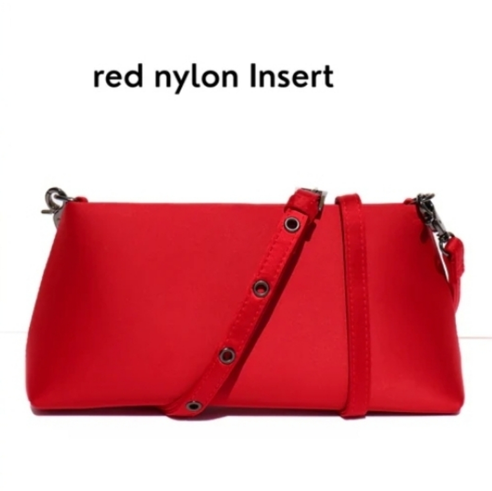 Rocknot Crystal Transformer With Scarlet Red Nylon Insert Purse - Picture 3 of 9